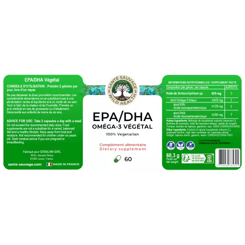 EPA/DHA Omega 3 VEGAN