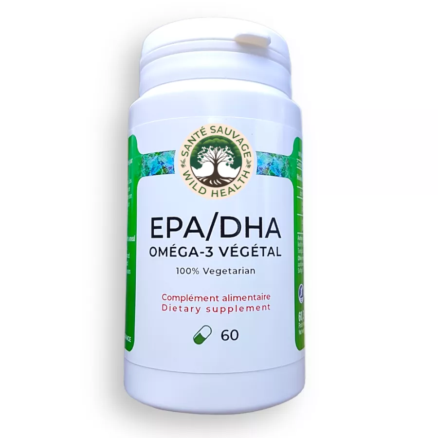 EPA/DHA Omega 3 végétal 60 gélules
