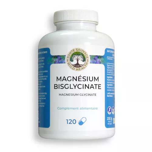 Magnésium Glycinate 120 gélules